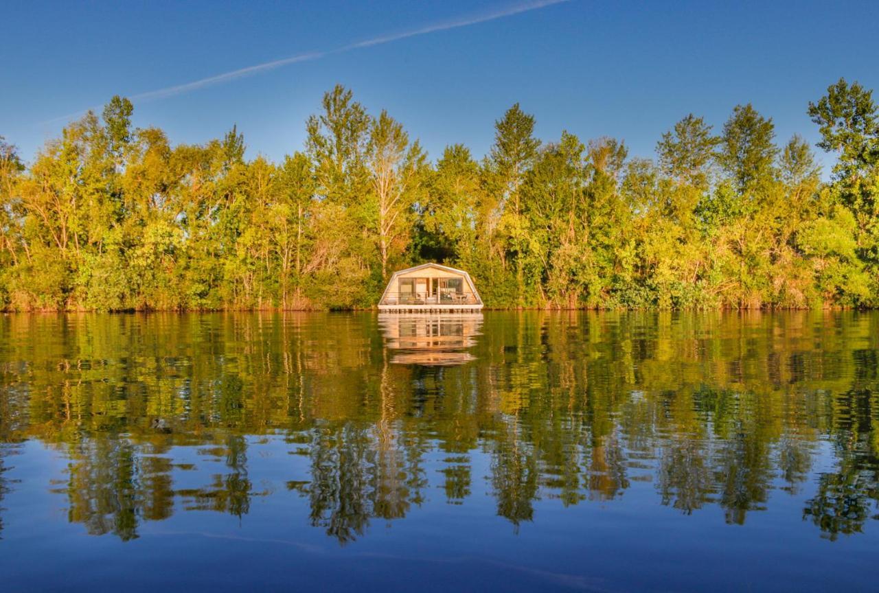 Maison flottante - Houseboat - Baurech Insolite Extérieur photo